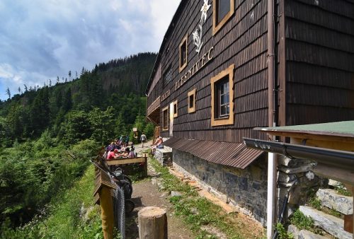 turisti oddych Chata Plesnivec Dolina siedmych prameòov